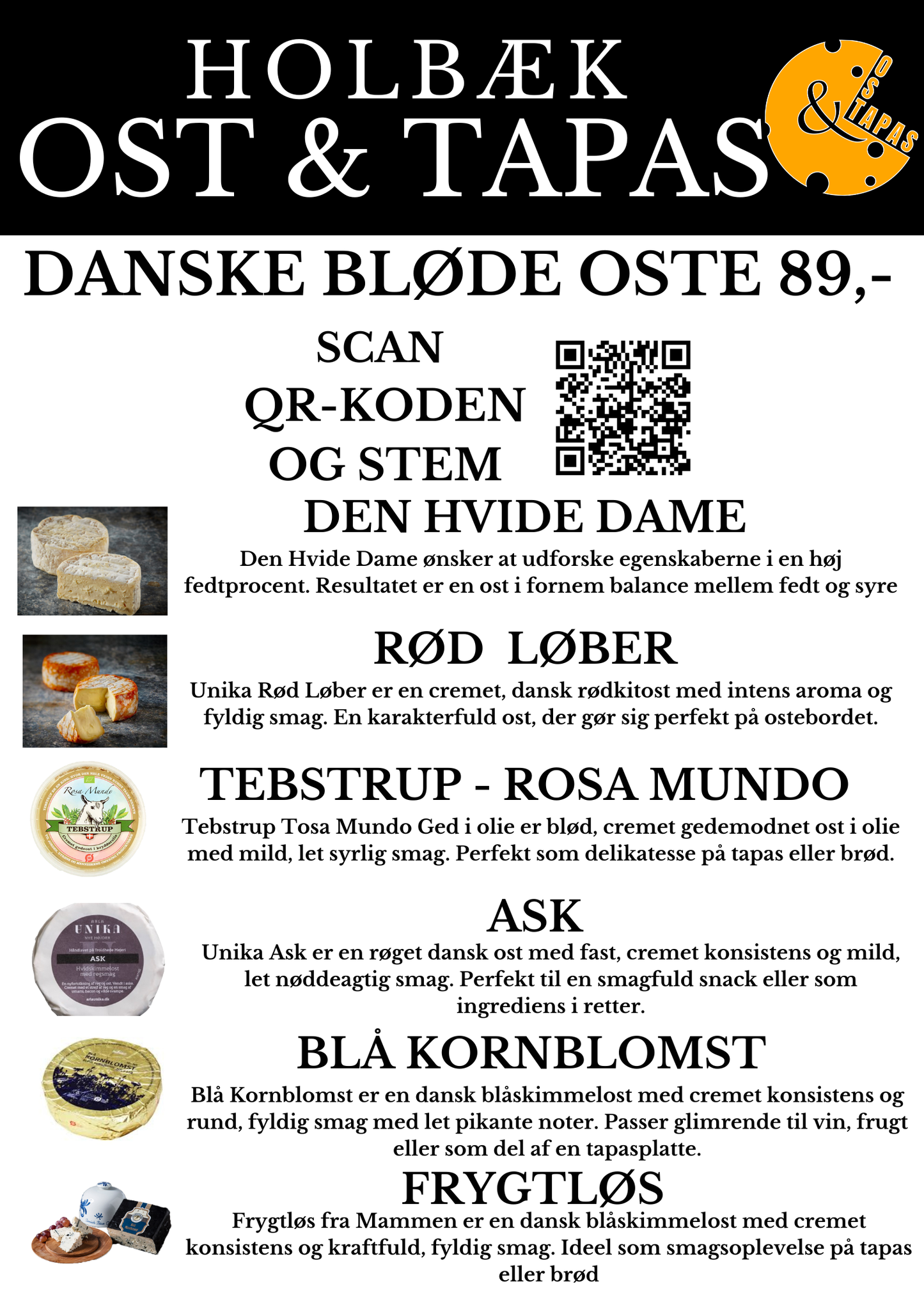 Danske bløde oste