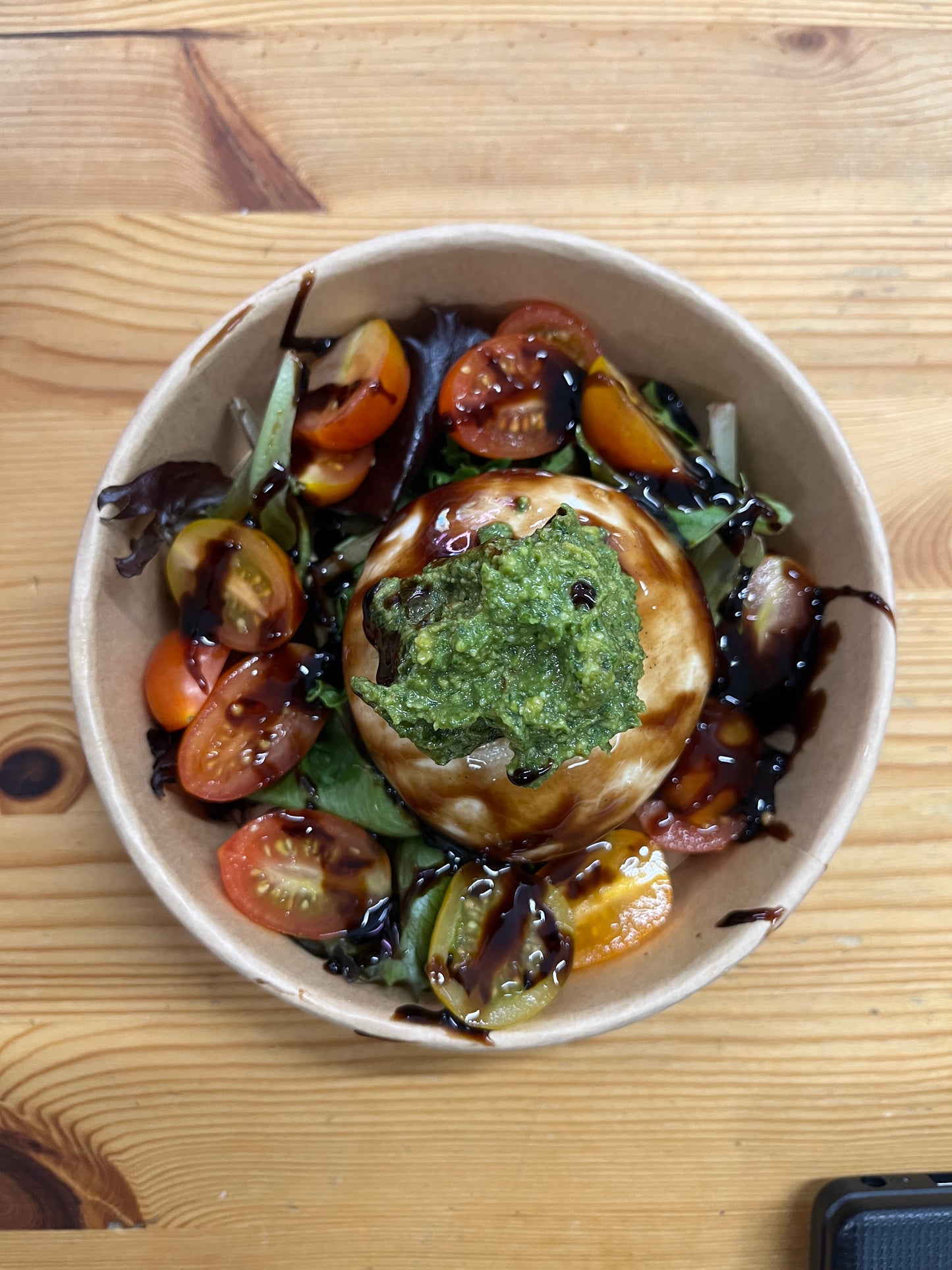 Anrettet burrata