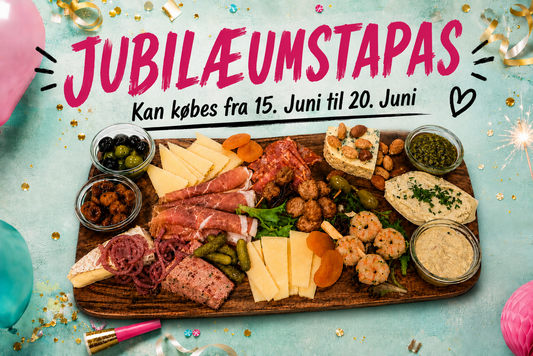 JUBILÆUM TAPAS - Kun til: 15-20 Juni